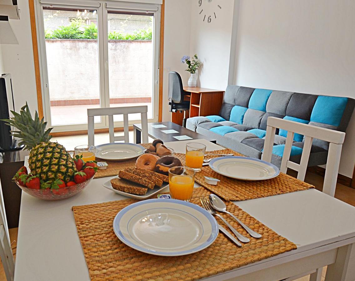 Apartamento Con Piscina Proximo A Sanxenxo Exterior foto
